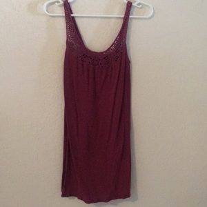 AE maroon summer dress